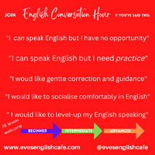 Load image into Gallery viewer, Conversation Hour with Eve